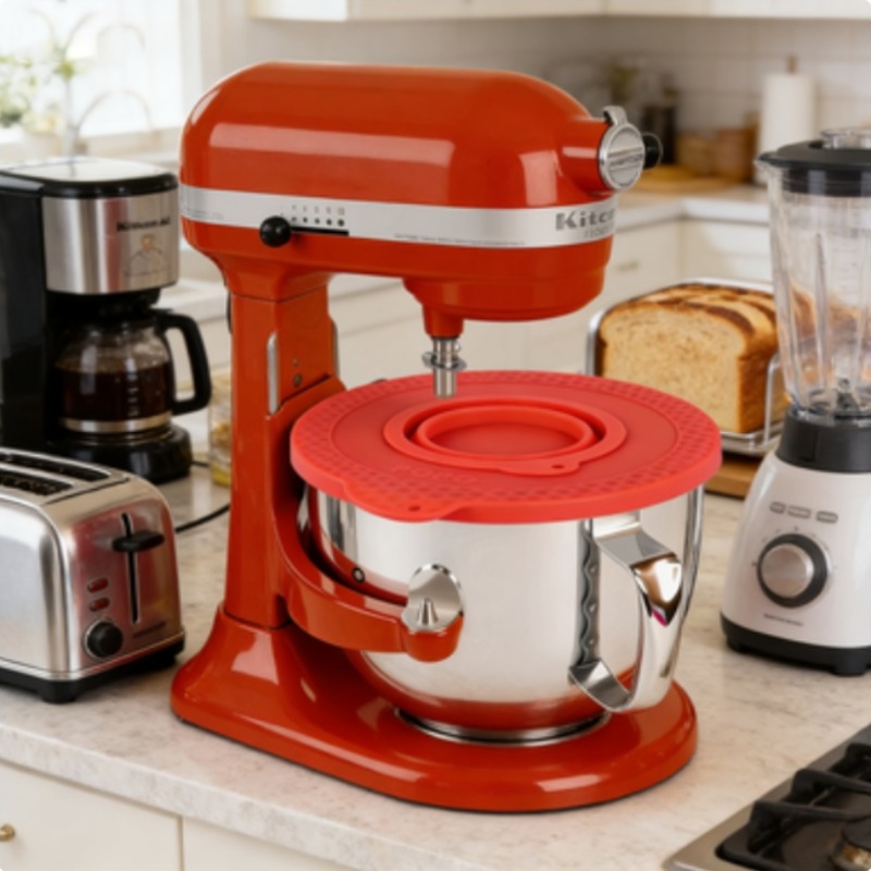 Commercial Kitchenaid - Silicone Mixer Bowl Cover Compatible with