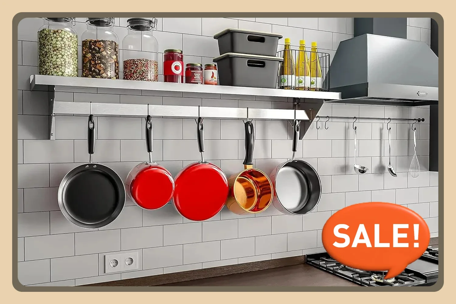 Wall Shelf Commercial Kitchen - Commercial Wall Mounted, Utensils, Kitchen Cooking