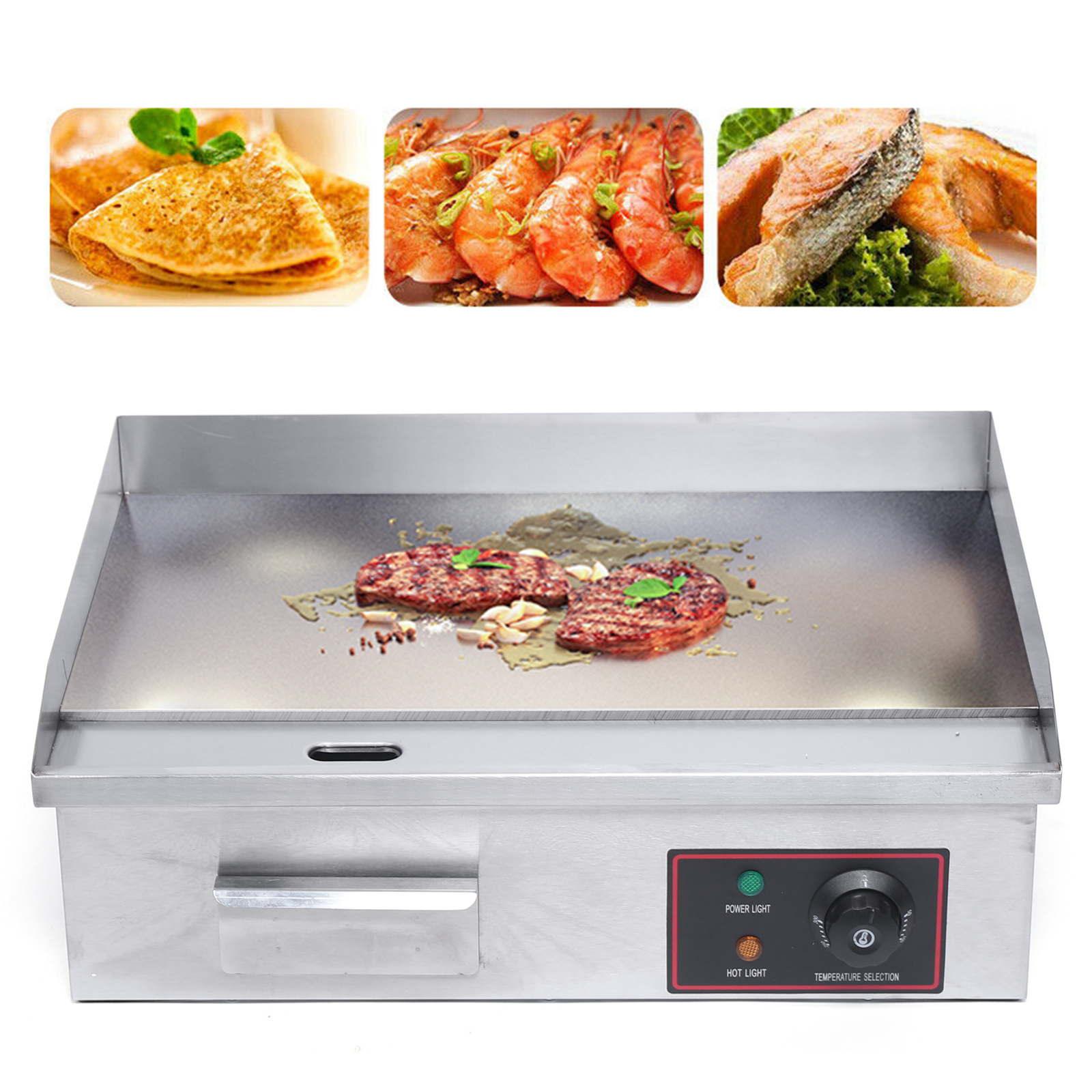 Electric Griddle Flat Top - Flat Top Grill 22'' Commercial Electric