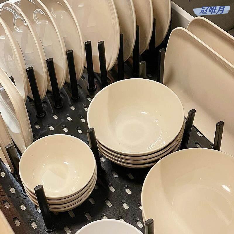 Commercial Kitchen Utensil Holder - Kitchen Multi-Function Rack Dish Draining Storage