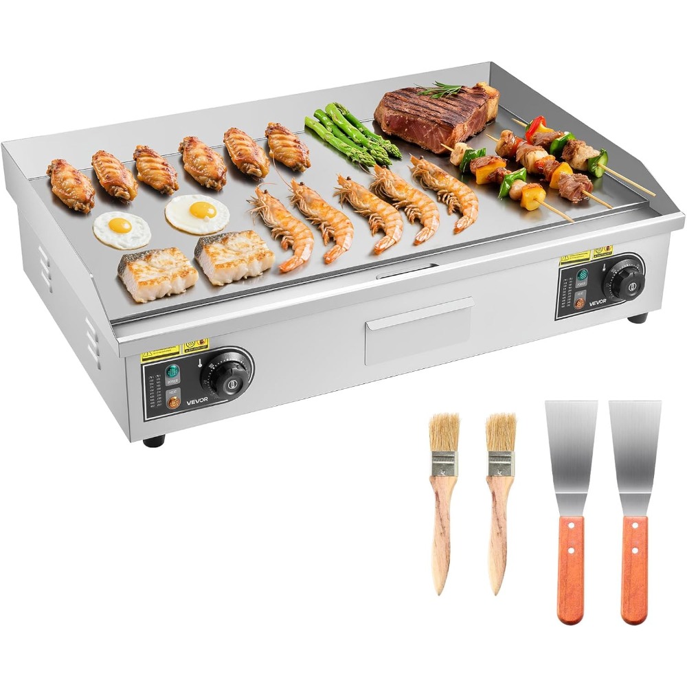 Electric Griddle Flat Top - US Shipping Commercial Electric Griddle 28.54