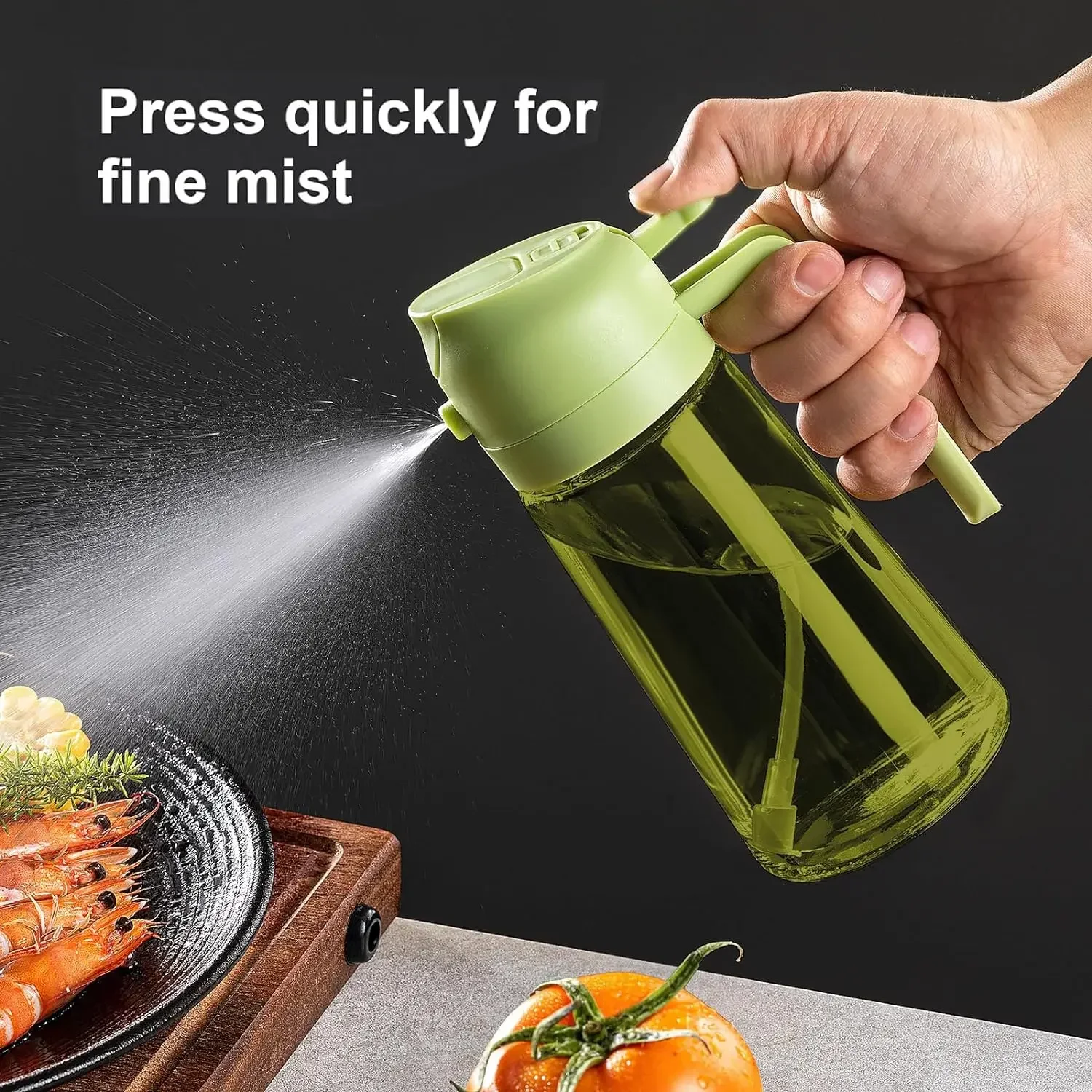 2in1 Black Glass Olive Oil Spr - Commercial Kitchen Sprayer avis et prix