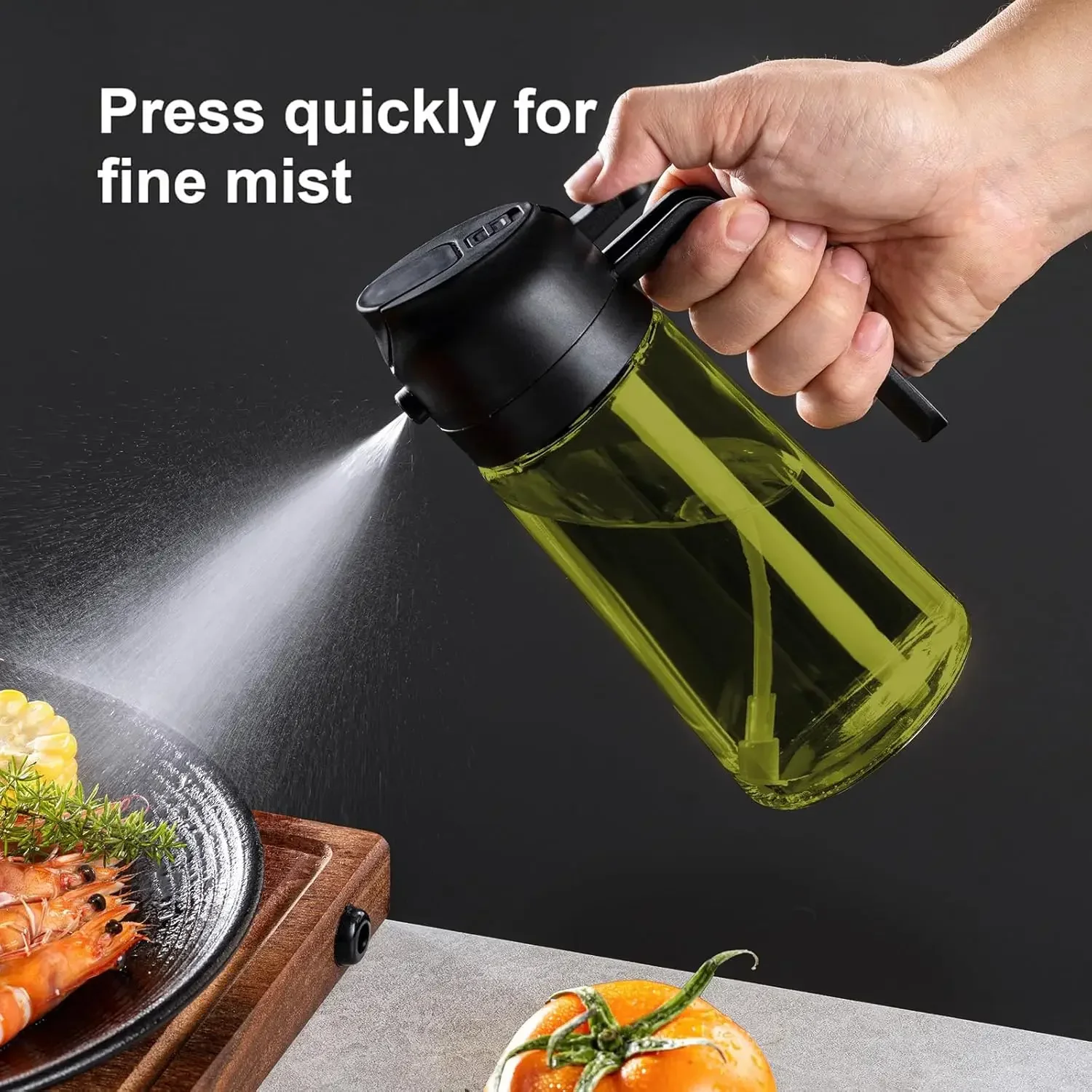 2in1 Black Glass Olive Oil Spr - Commercial Kitchen Sprayer avis et prix