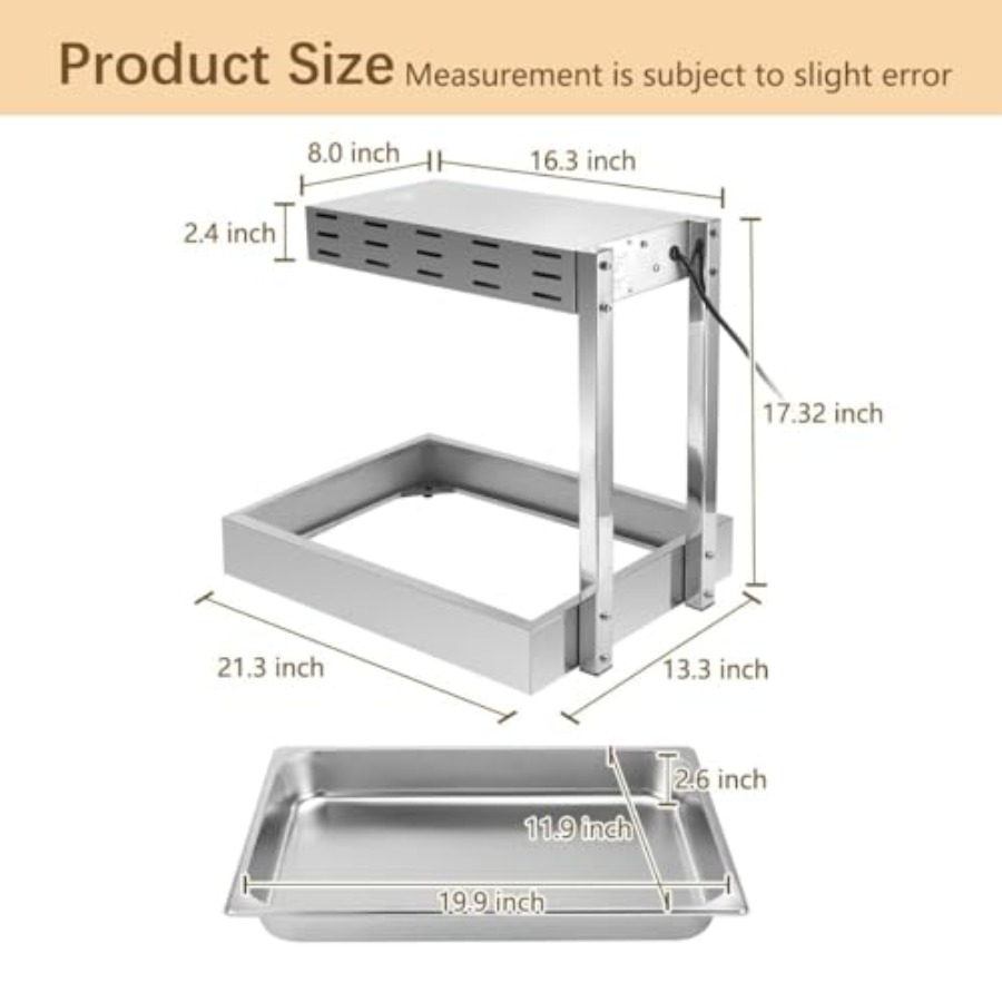 French Fry Warmer for Commerci - Commercial Kitchen Warmer avis et prix