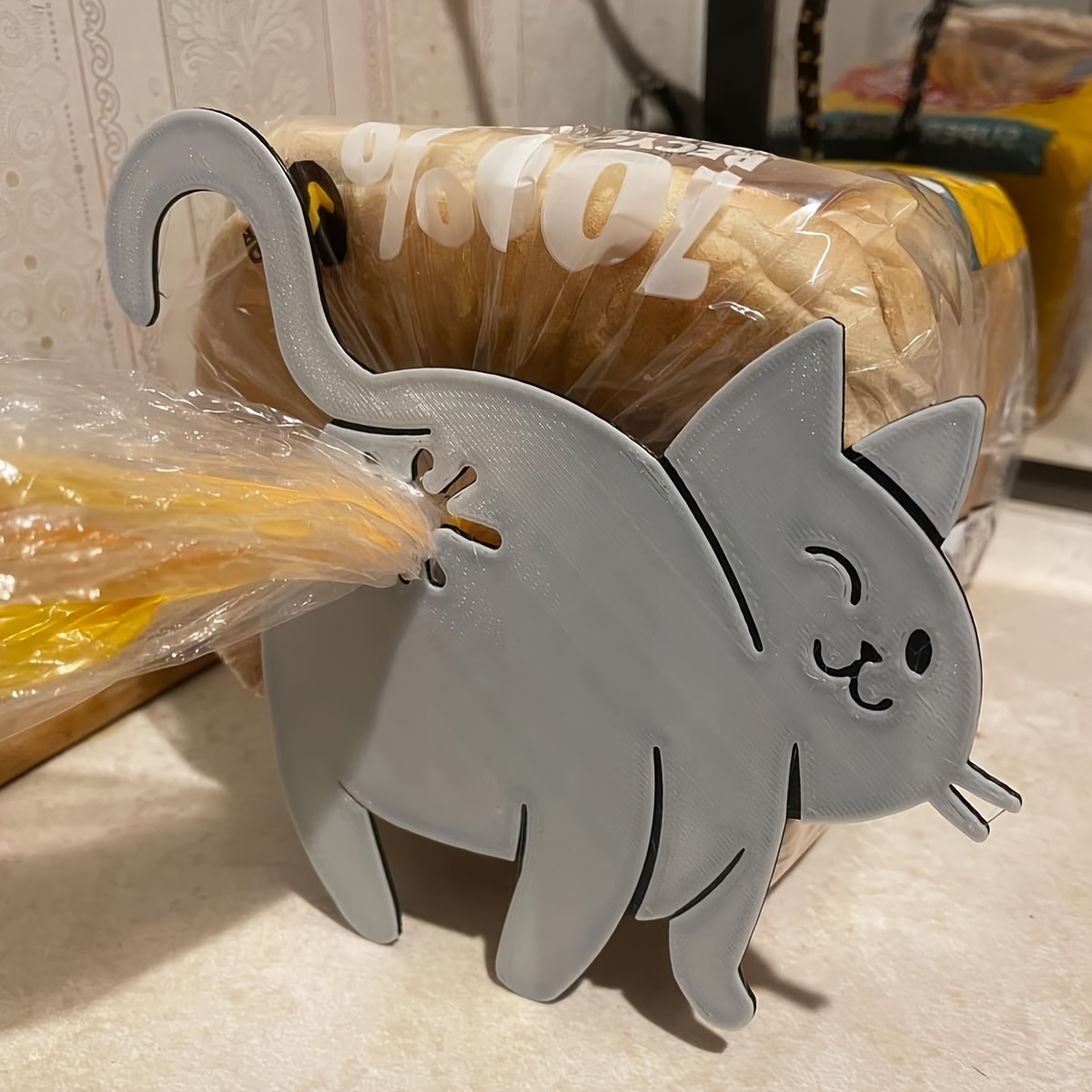 Cat Butt Bread Clip -3D Printe - Commercial Kitchen Utensil Holder avis et prix