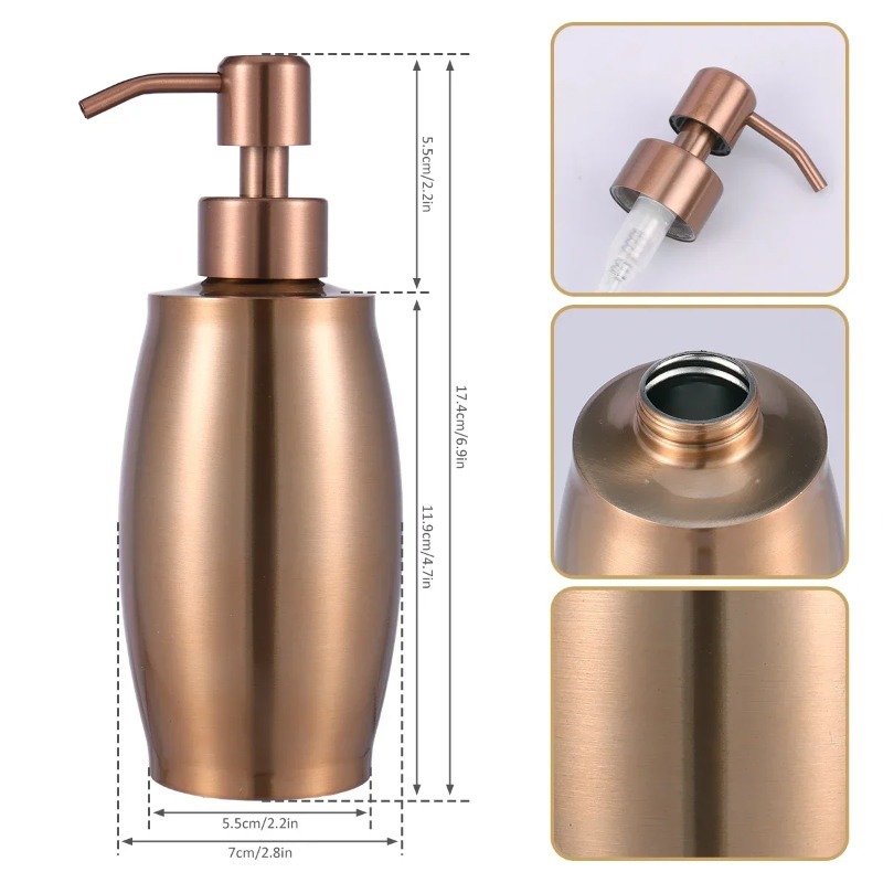 350ML Soap Dispenser 304 Stain - Commercial Kitchen Manufacturers avis et prix
