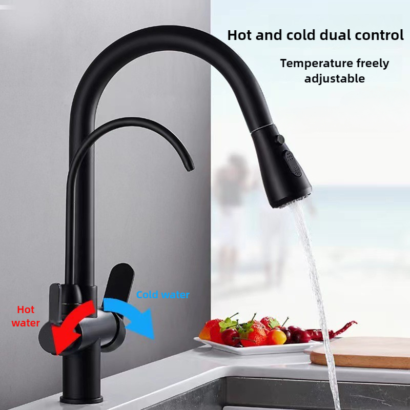 Commercial Kitchen Faucet with - Commercial Kitchen Sprayer avis et prix