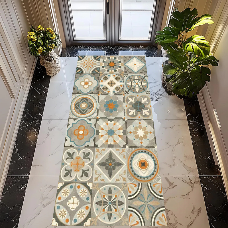 Bohemian Patchwork Flower Tile - Commercial Kitchen Tile Flooring avis et prix