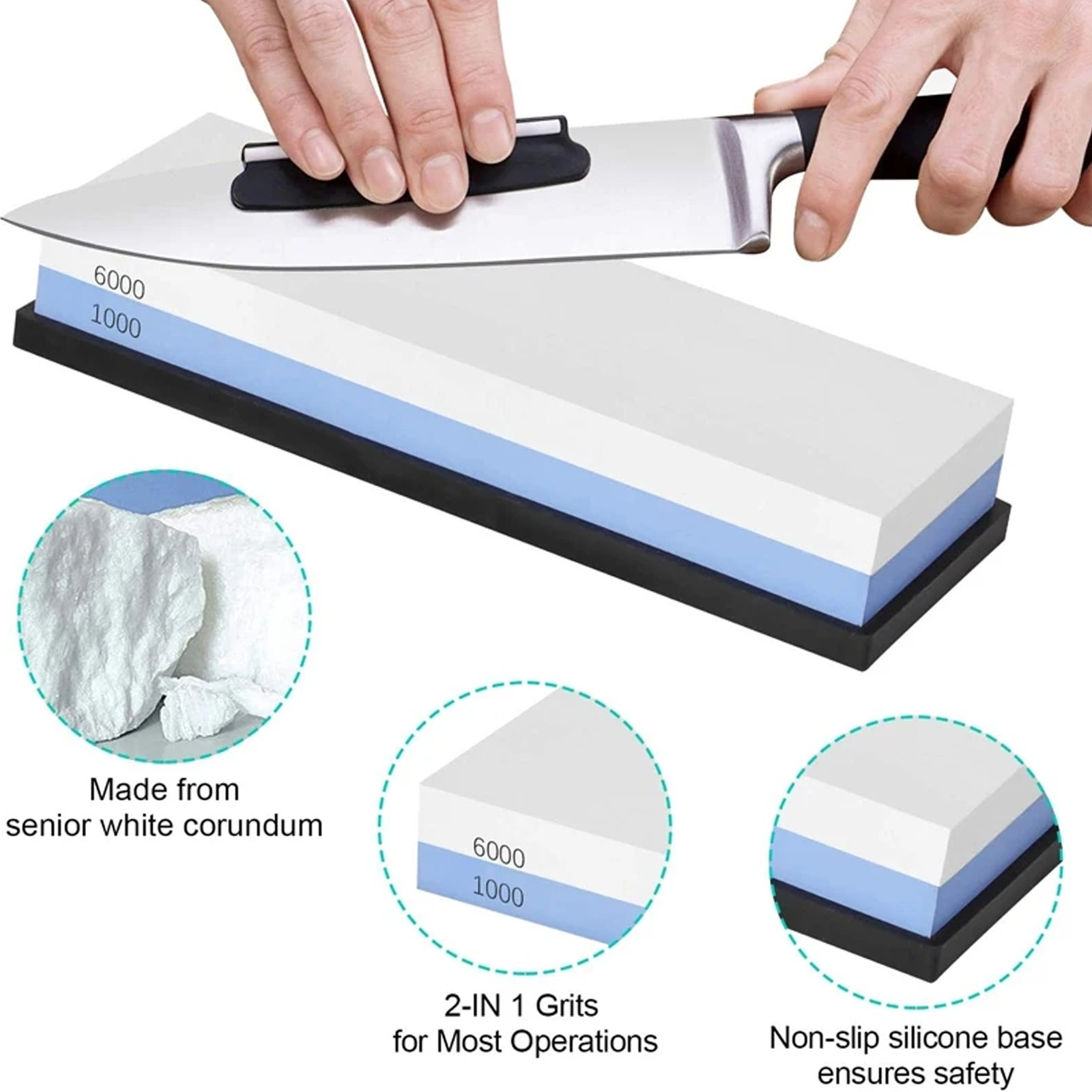Whetstone Sharpening Stones Pr - Commercial Kitchen Knives avis et prix