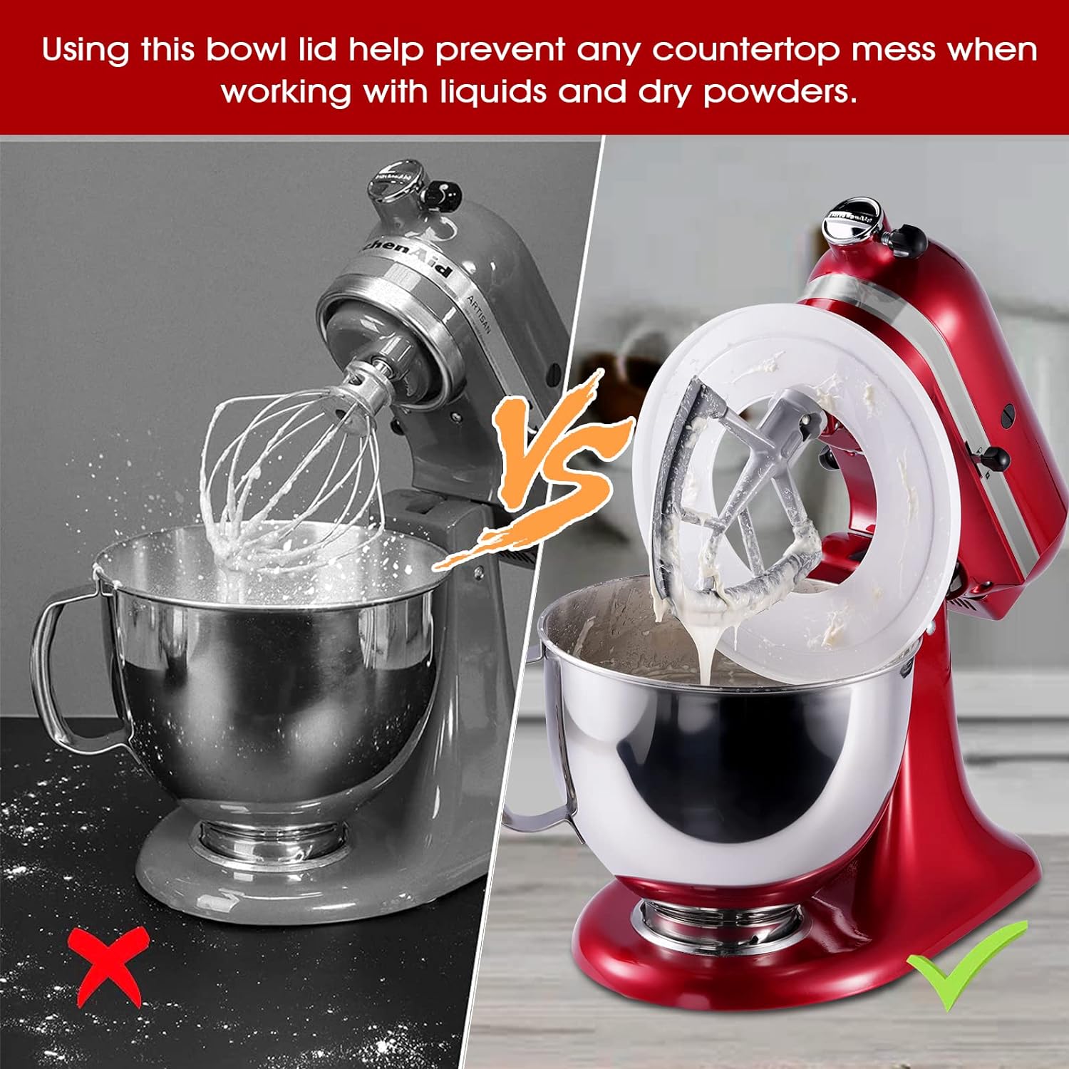 Mixer Bowl Cover for KitchenAi - Commercial Kitchenaid avis et prix