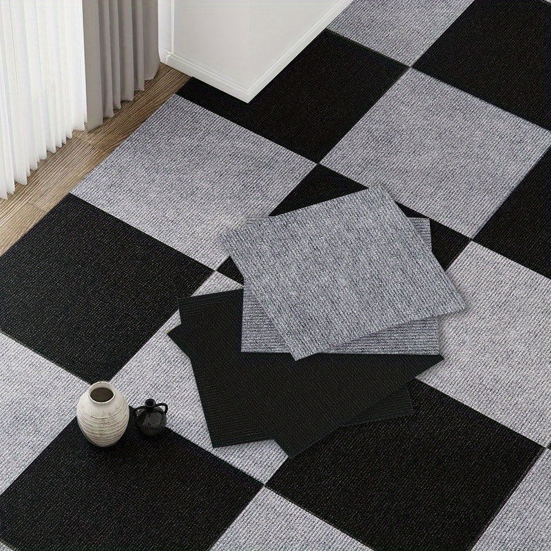 Self Adhesive Carpet Floor Til - Commercial Kitchen Tile Flooring avis et prix