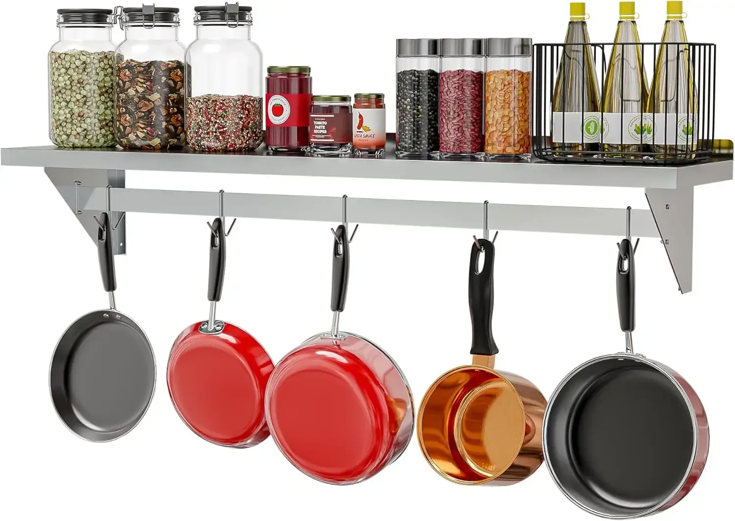 Commercial Wall Mounted, Utens - Wall Shelf Commercial Kitchen avis et prix