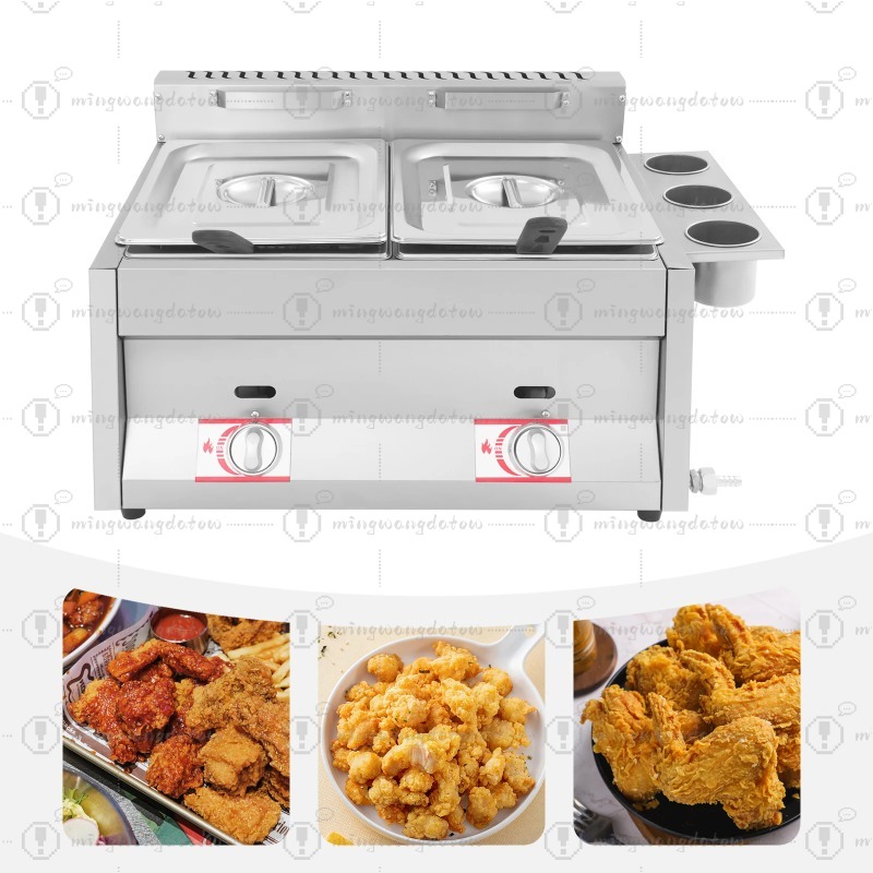 NEW Commercial Gas Deep Fryer  - Commercial Kitchen Warmer avis et prix