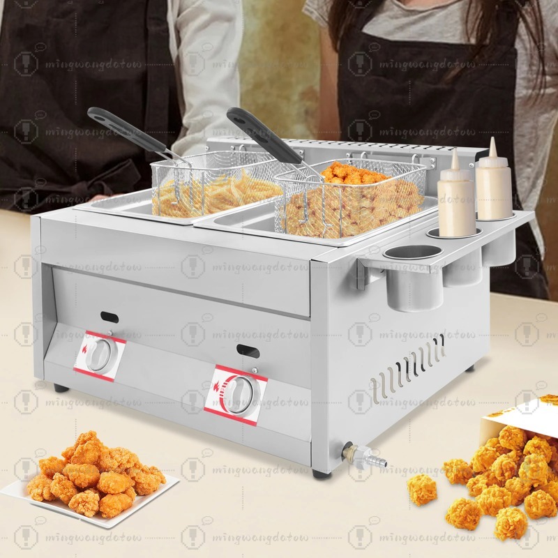 NEW Commercial Gas Deep Fryer  - Commercial Kitchen Warmer avis et prix