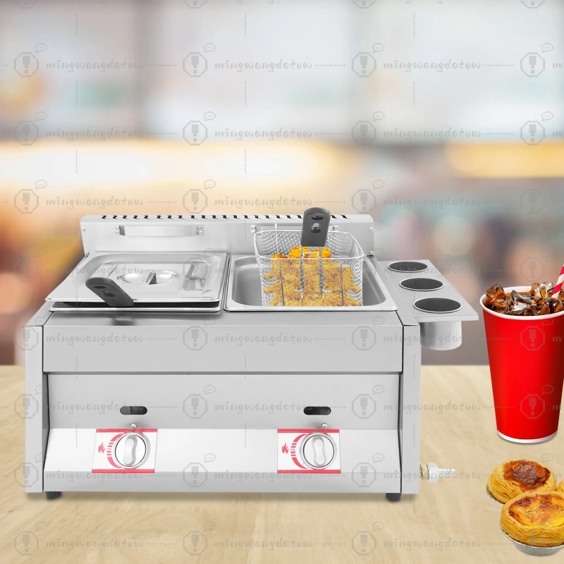 NEW Commercial Gas Deep Fryer  - Commercial Kitchen Warmer avis et prix