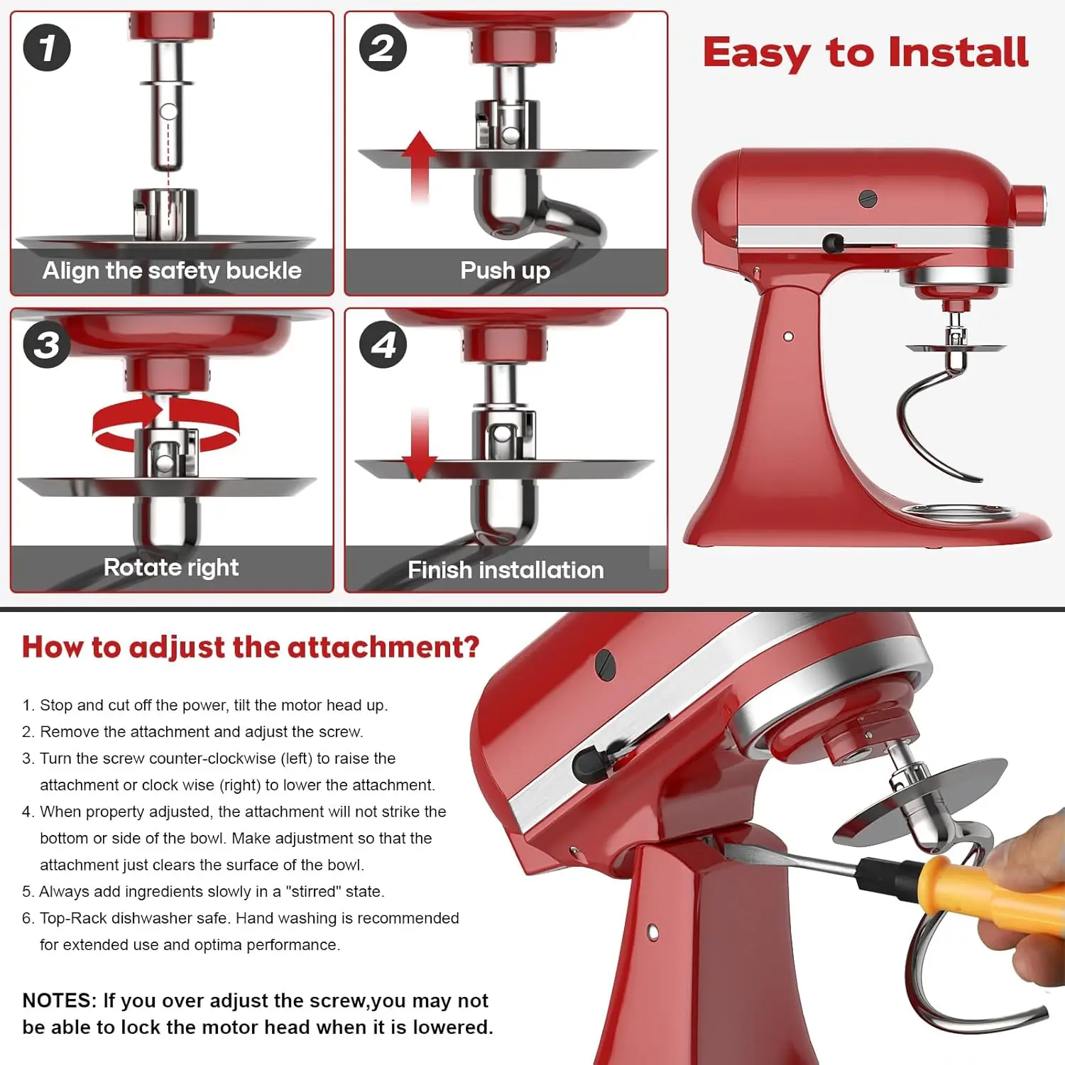 Dishwasher Safe,Spiral Dough H - Commercial Kitchenaid avis et prix