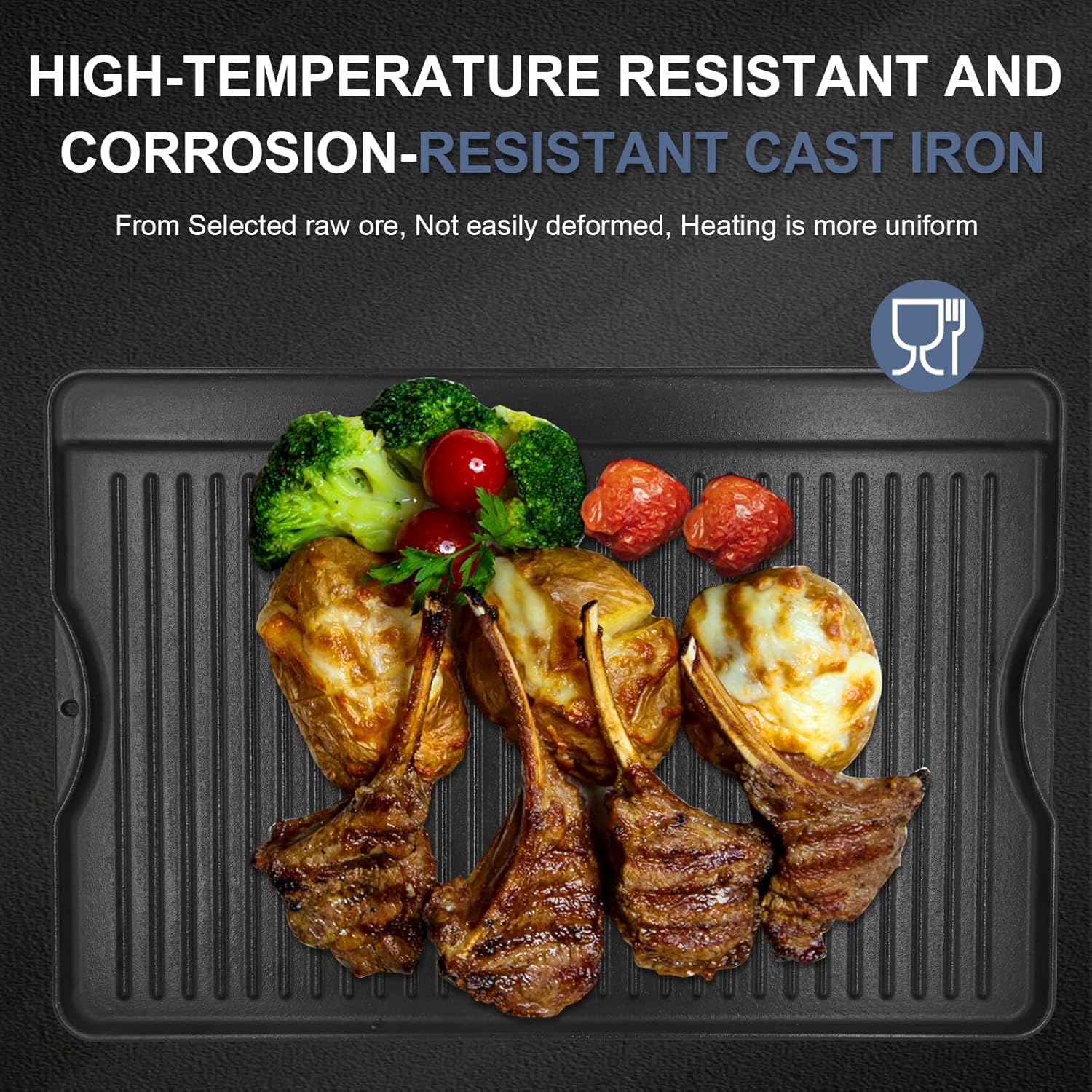 Flat Griddle Top Plate Replace - Electric Griddle Flat Top avis et prix