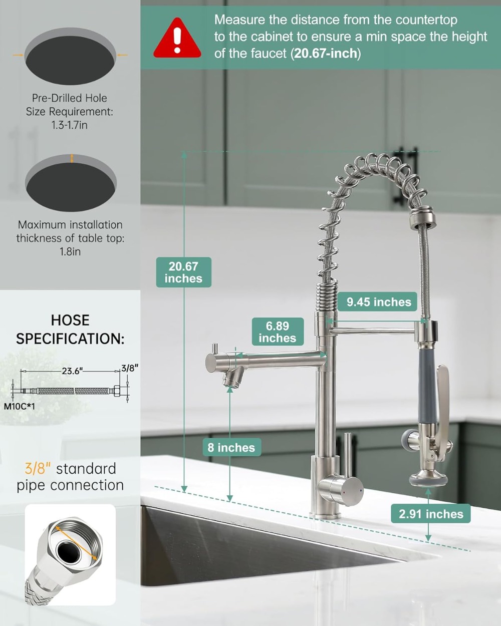 Commercial Pull Down Kitchen S - Commercial Kitchen Sprayer avis et prix