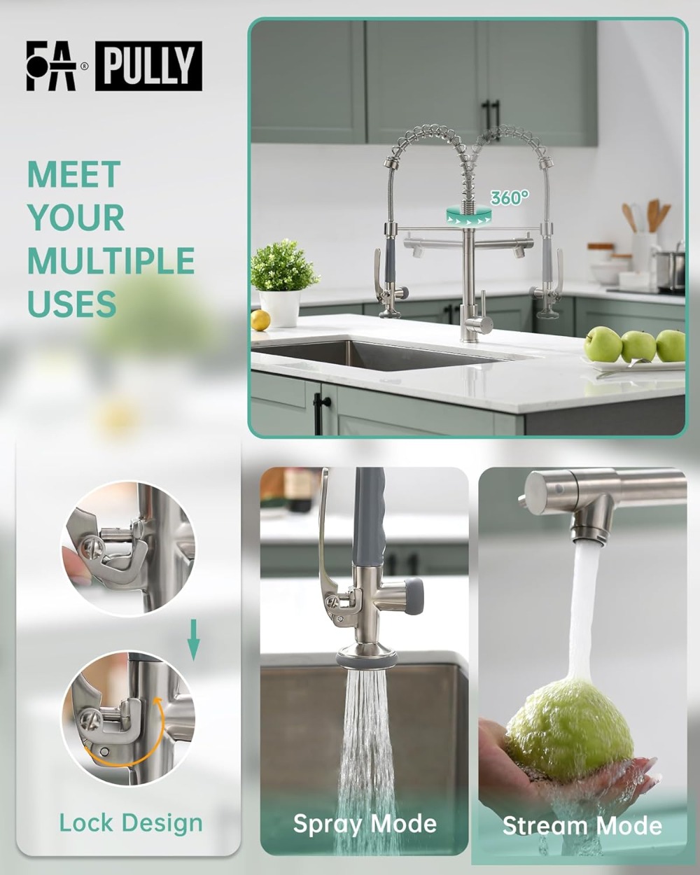 Commercial Pull Down Kitchen S - Commercial Kitchen Sprayer avis et prix