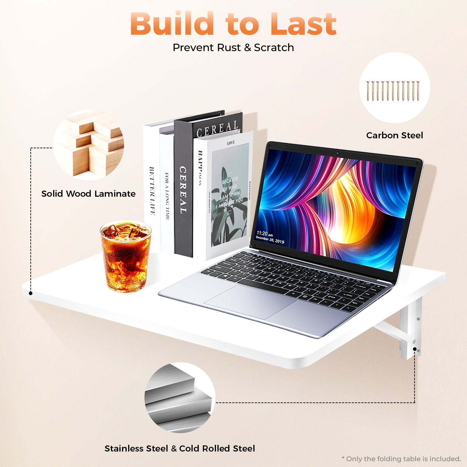 Wall Mounted Foldable Desk Min - Wall Shelf Commercial Kitchen avis et prix