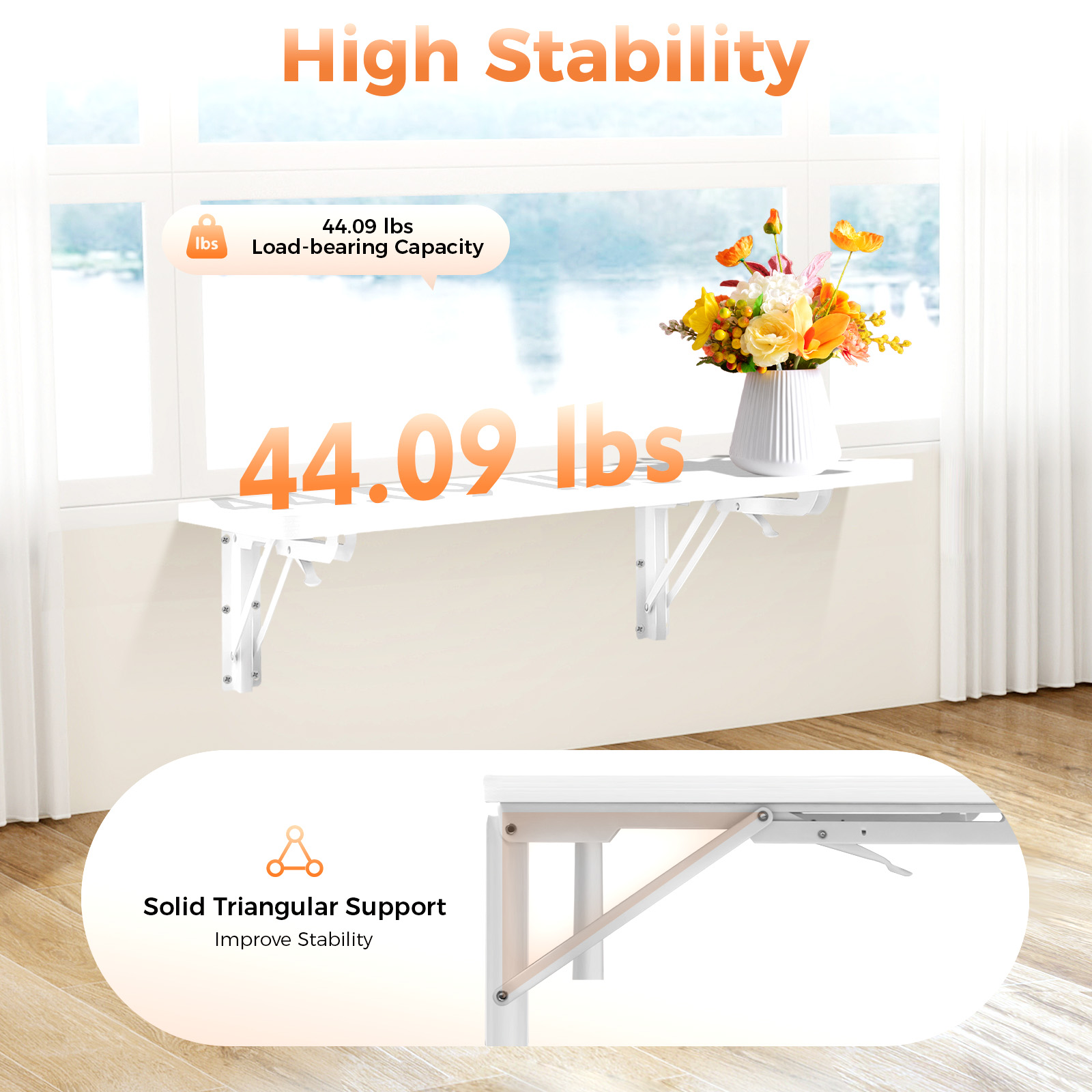Wall Mounted Foldable Desk Min - Wall Shelf Commercial Kitchen avis et prix