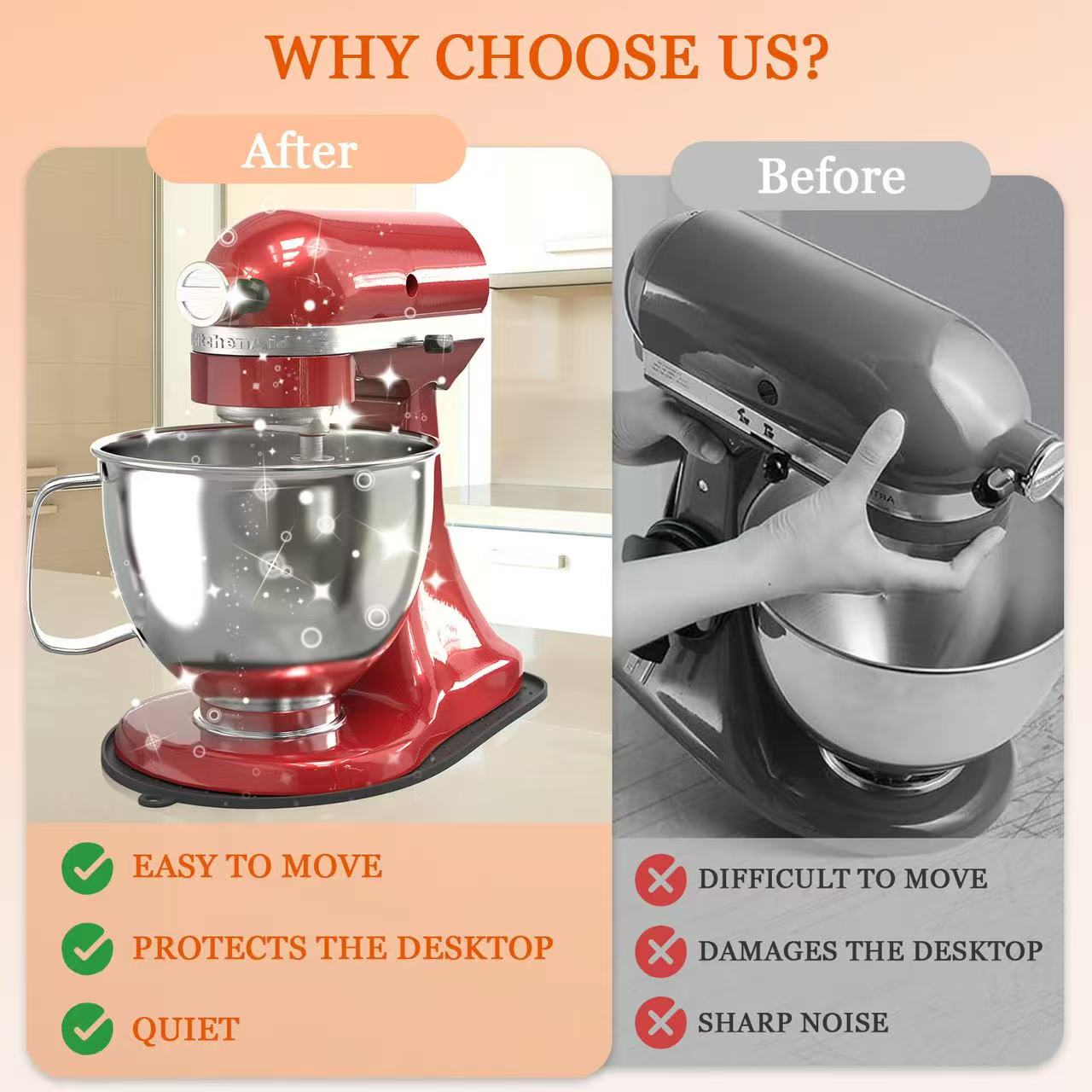 Silicone Sliding Mat for Kitch - Commercial Kitchenaid avis et prix