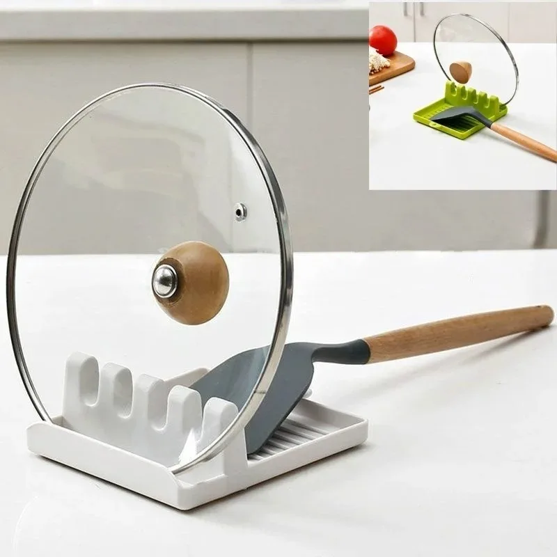 Pan Lid Holder Supports Spoons - Commercial Kitchen Utensil Holder avis et prix