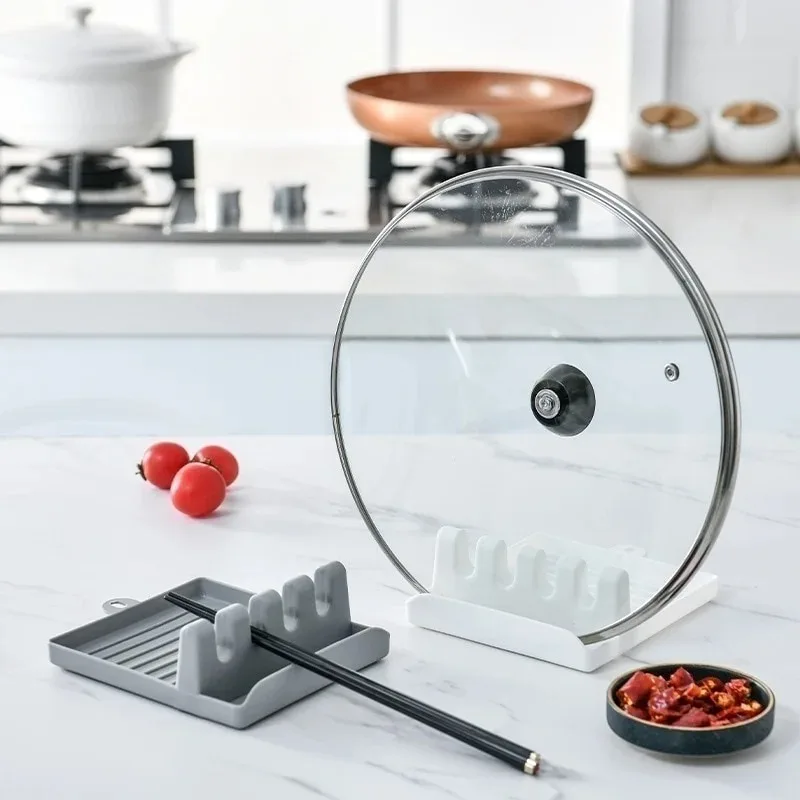 Pan Lid Holder Supports Spoons - Commercial Kitchen Utensil Holder avis et prix