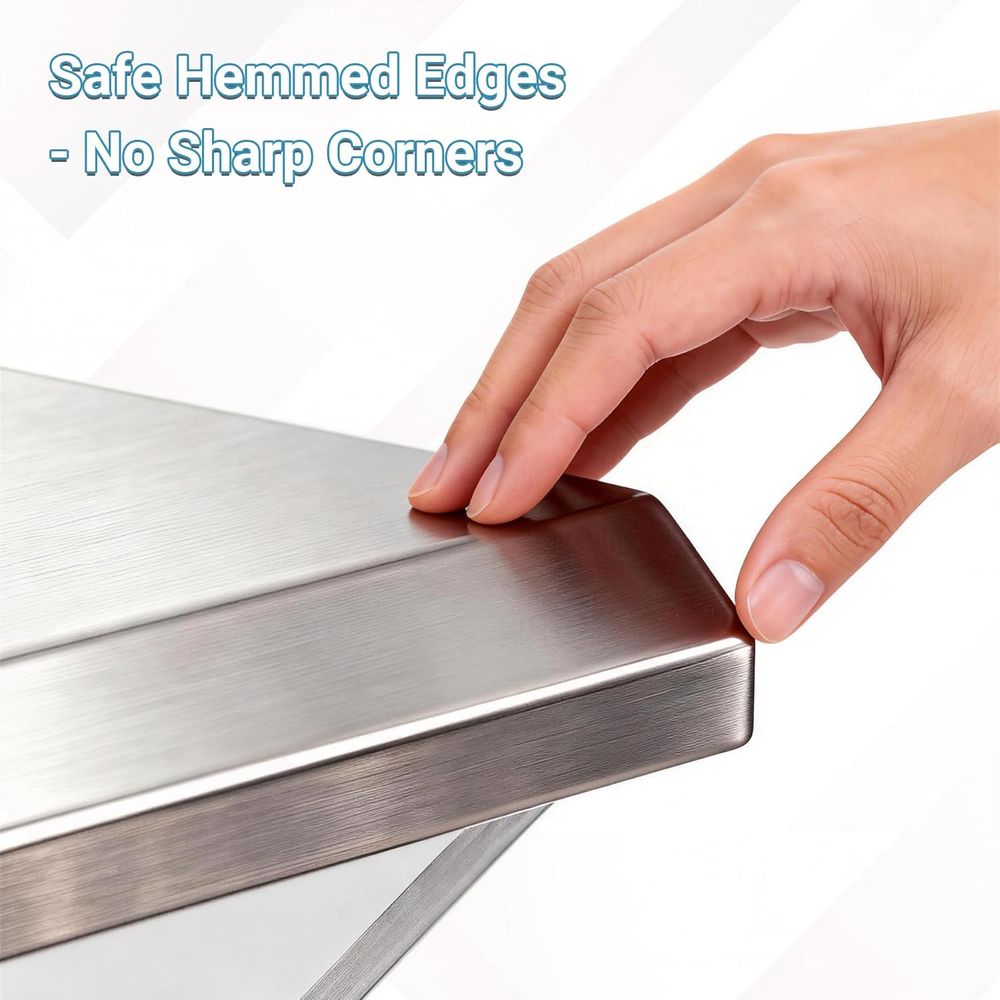 12 x 36 Dual Pack, 300lbs Capa - Wall Shelf Commercial Kitchen avis et prix