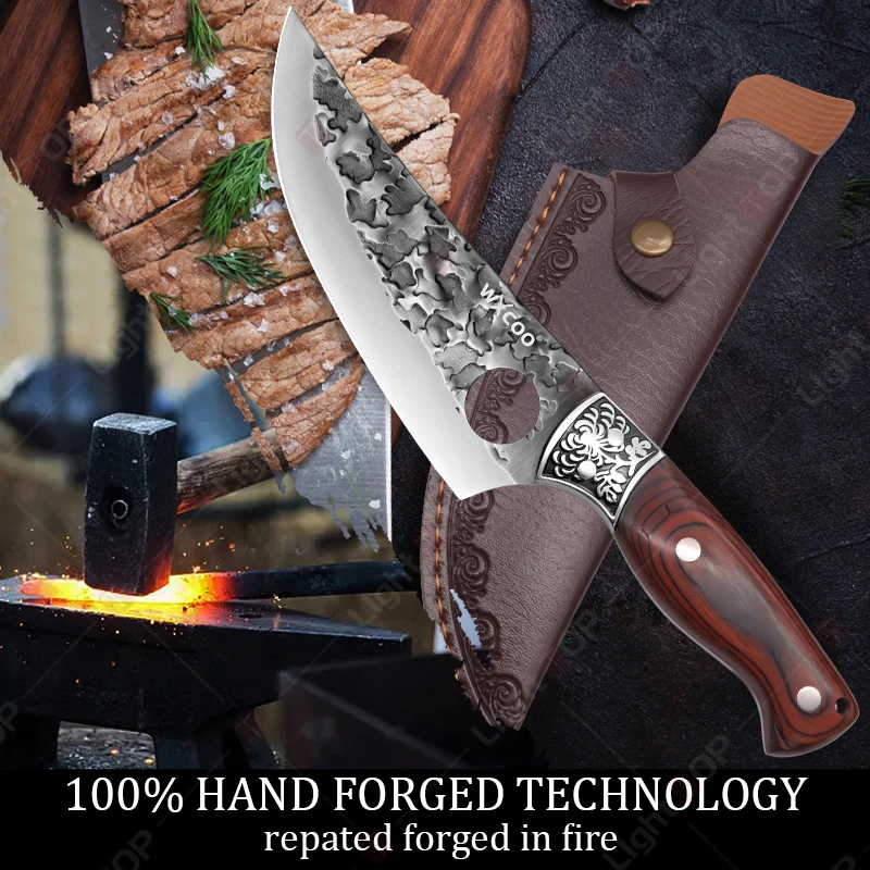 WXCOO Professional Kitchen Kni - Commercial Kitchen Knives avis et prix
