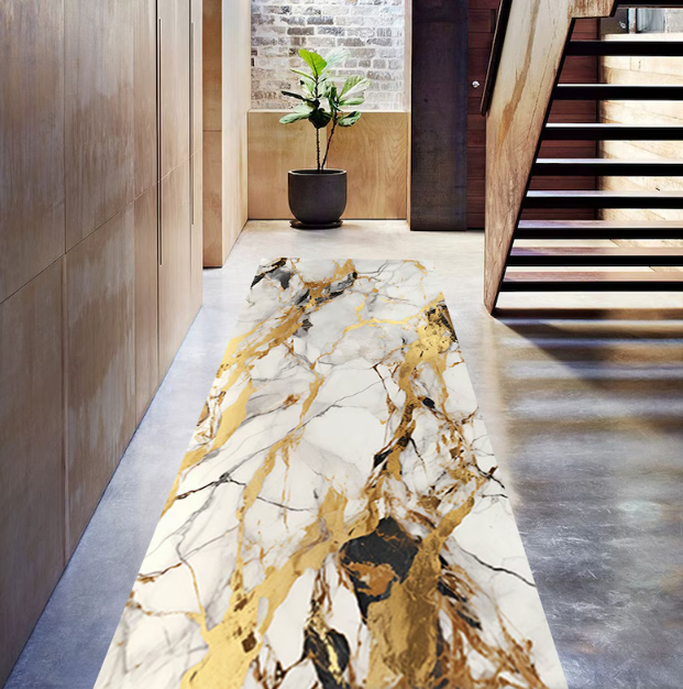 Marble Rug Runner Modern Non-S - Commercial Kitchen Tile Flooring avis et prix