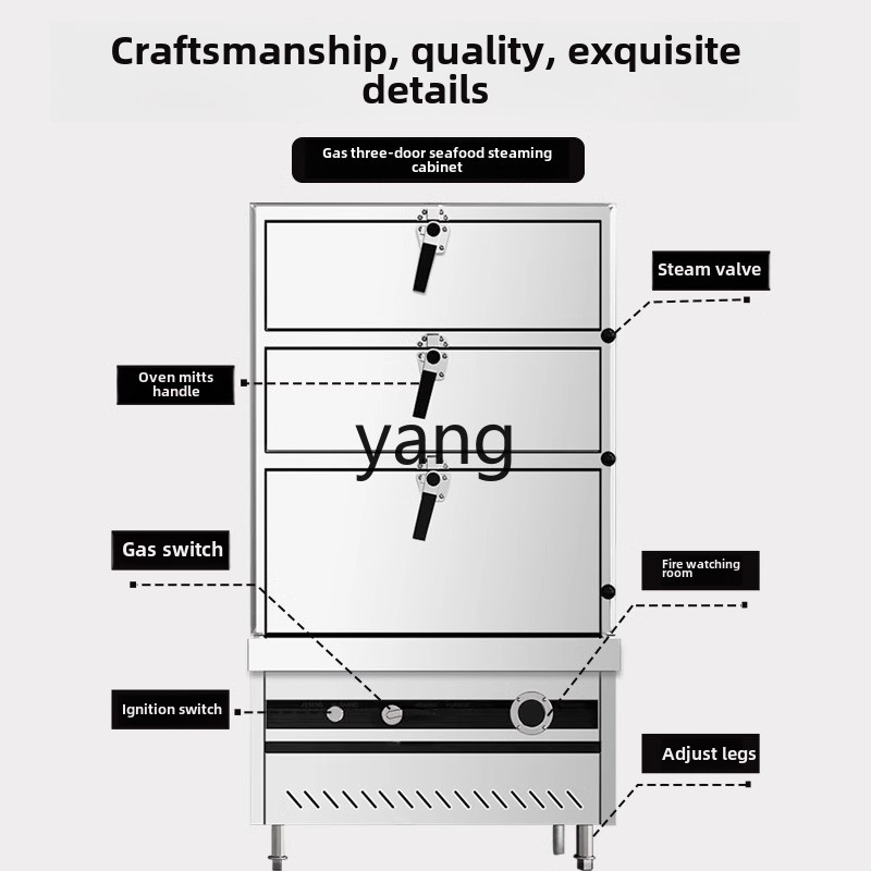 CX commercial three-door gas e - Commercial Steamer Cabinet avis et prix