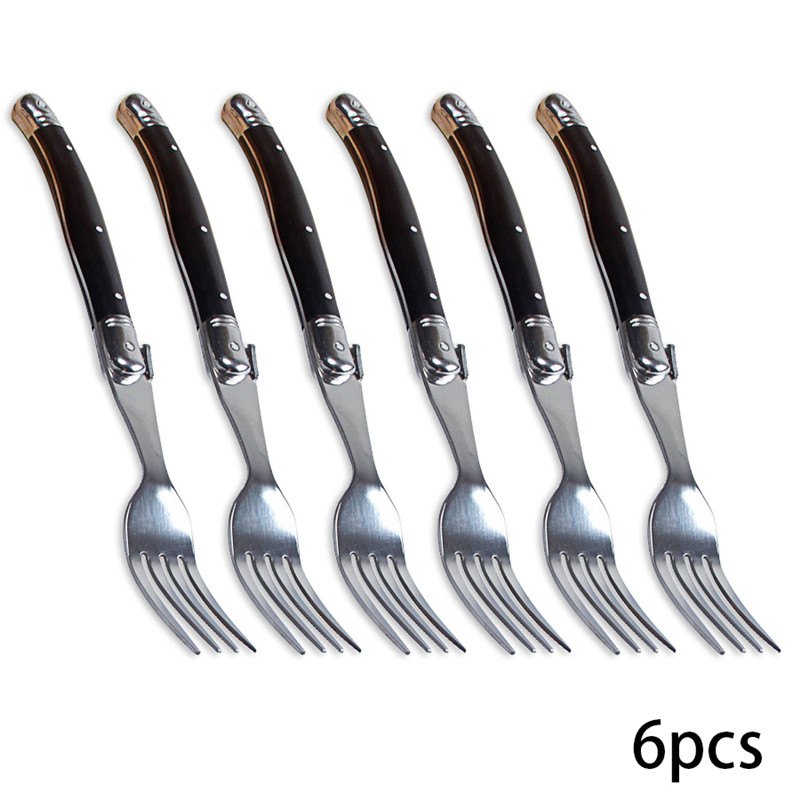 8'' Laguiole Style Black Steak - Commercial Kitchen Knives avis et prix