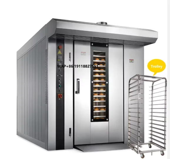 16/32/64 Tray Commercial Elect - Rotary Bakery Oven avis et prix