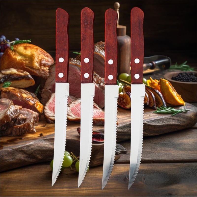 1-20 Pcs Stainless Steel Steak - Commercial Kitchen Knives avis et prix