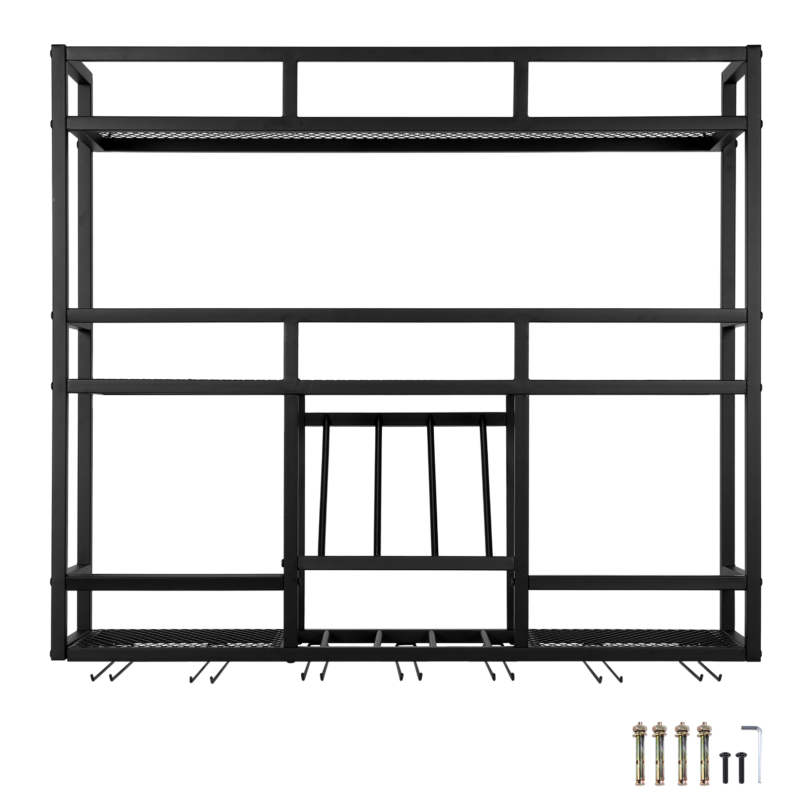 3 Tiers Floating Wine Bottle S - Wall Shelf Commercial Kitchen avis et prix