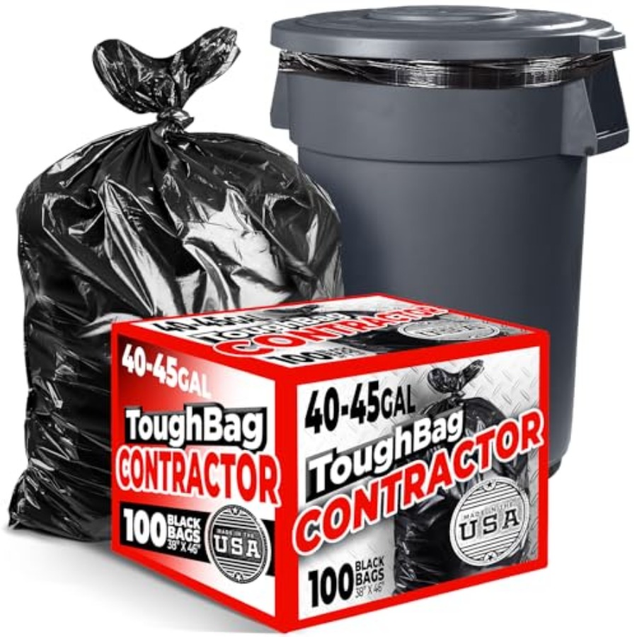 40-45 Gallon Trash Bags Heavy  - Commercial Kitchen Contractor avis et prix