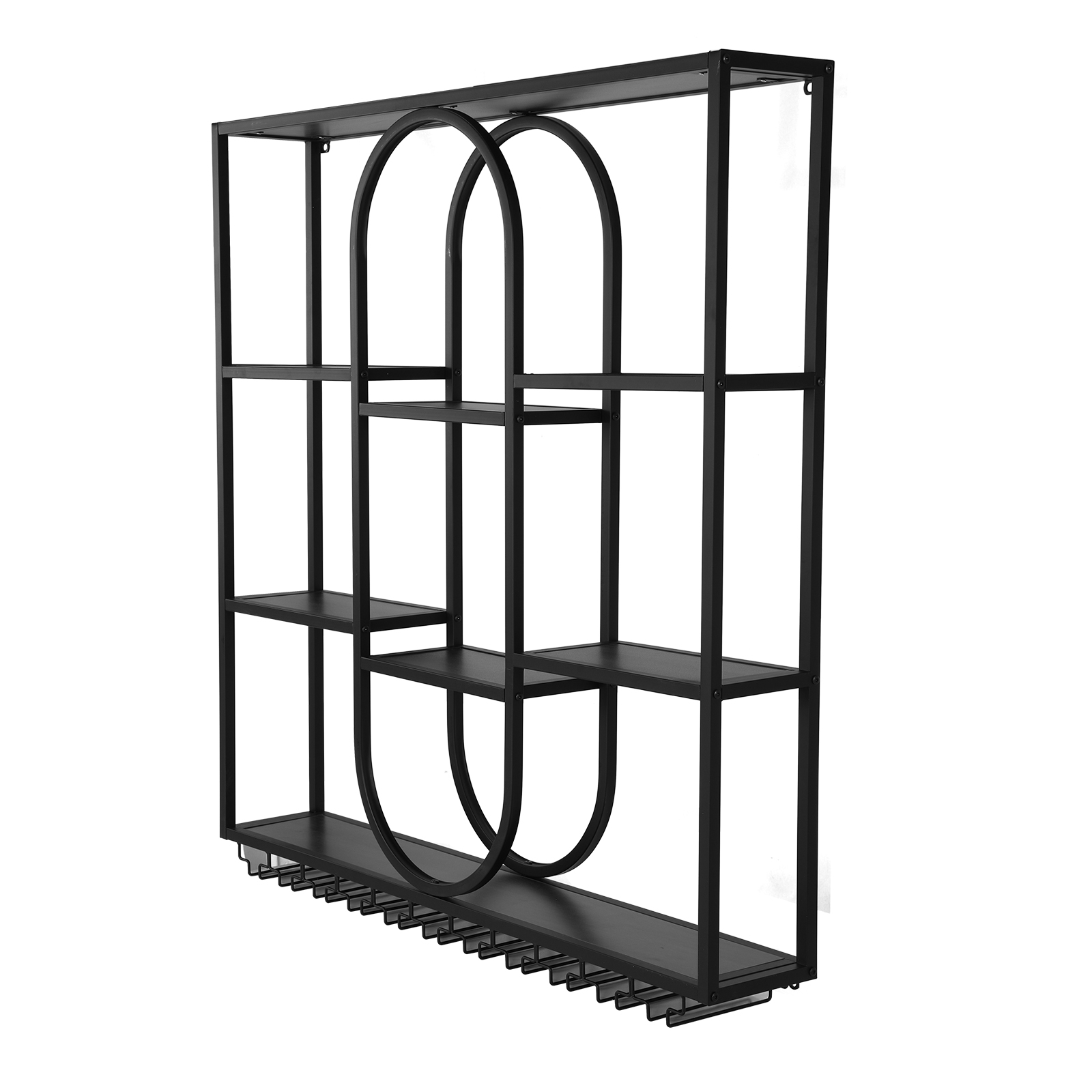47in 3 Tier Bar Liquor Bottle  - Wall Shelf Commercial Kitchen avis et prix