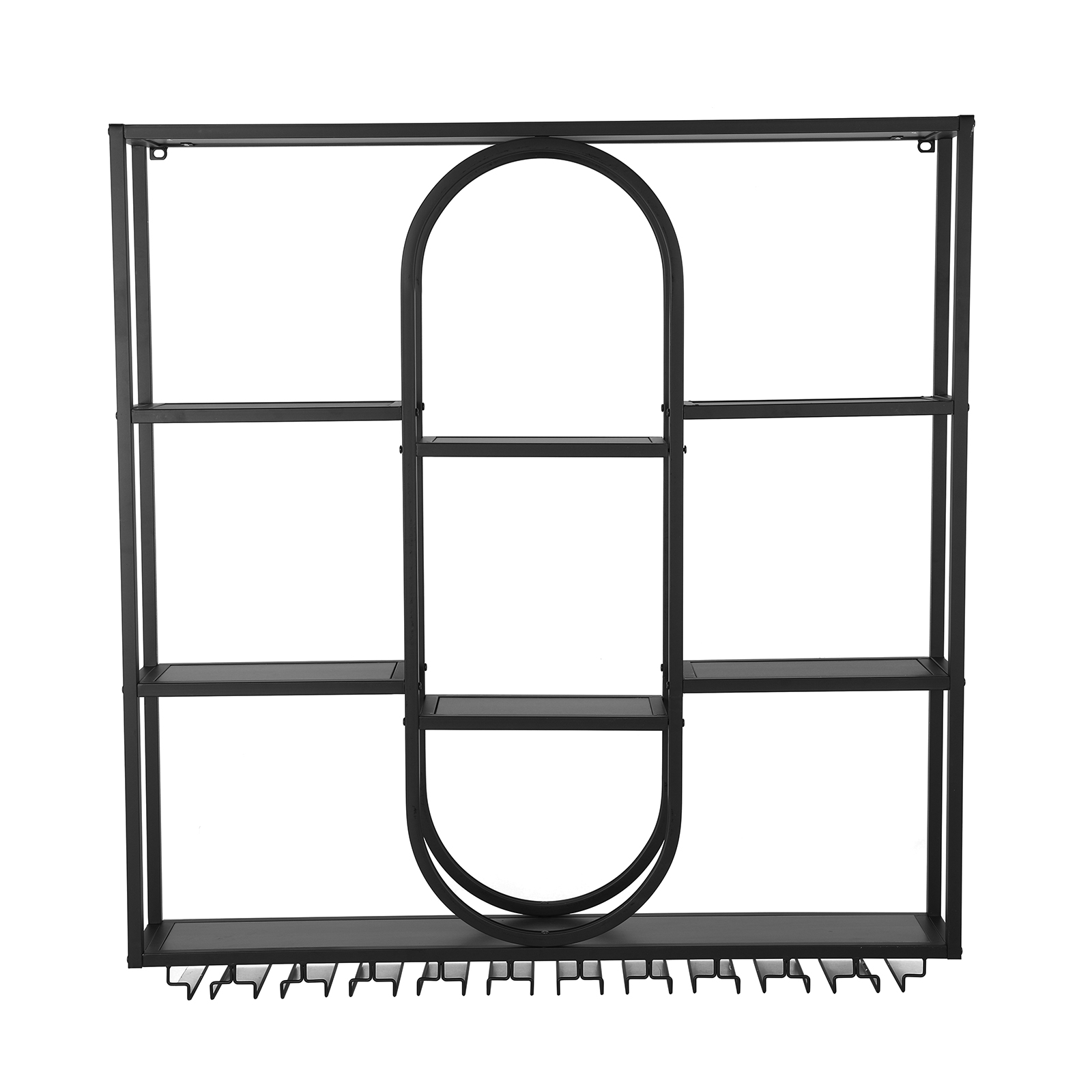 47in 3 Tier Bar Liquor Bottle  - Wall Shelf Commercial Kitchen avis et prix