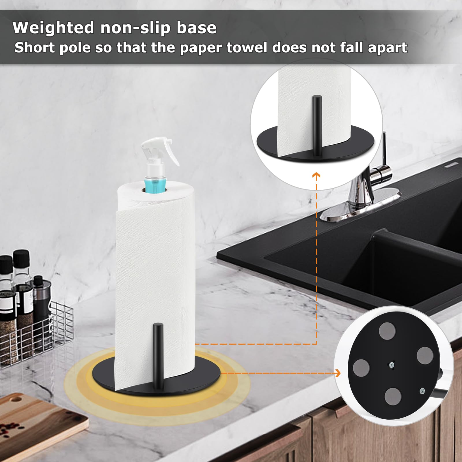 Paper Towel Holder with Spray  - Commercial Kitchen Sprayer avis et prix