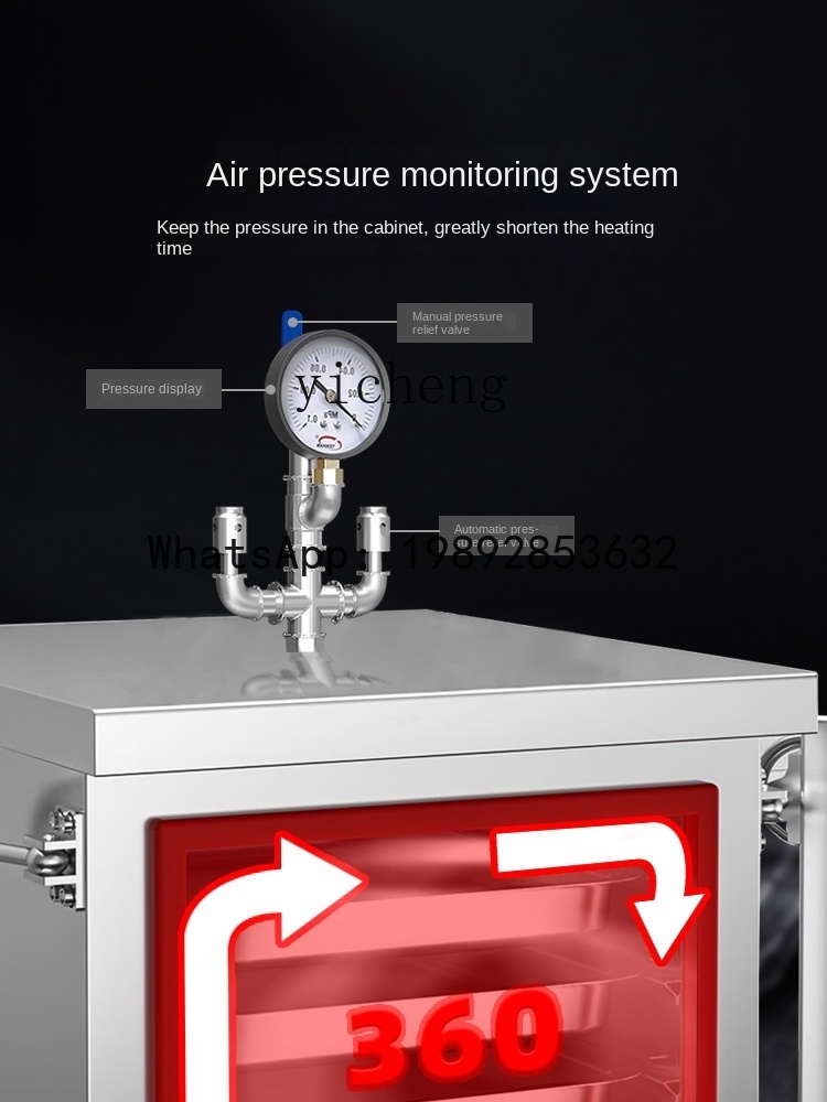 S5  High Pressure Rice Steamer - Commercial Steamer Cabinet avis et prix