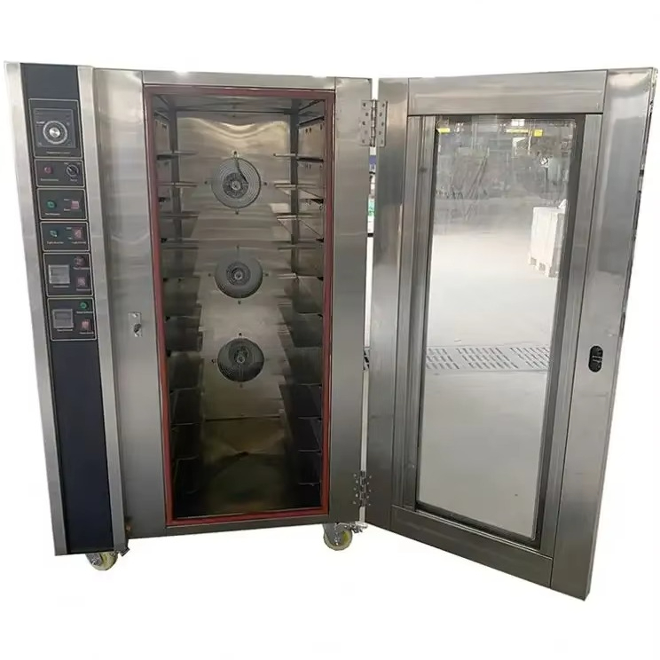 5trays 8trays 10trays 12trays  - Rotary Bakery Oven avis et prix