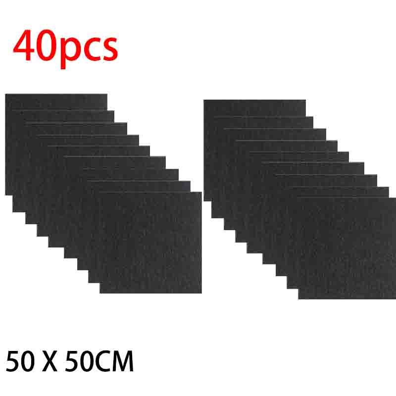 20-60pcs Carpet Tiles 50x50cm  - Commercial Kitchen Tile Flooring avis et prix