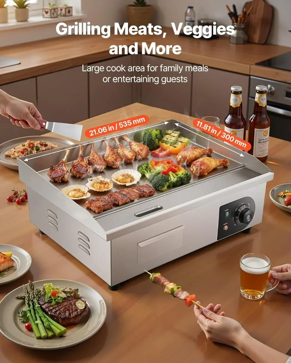 Hot-sellingCommercial Electric - Electric Griddle Flat Top avis et prix