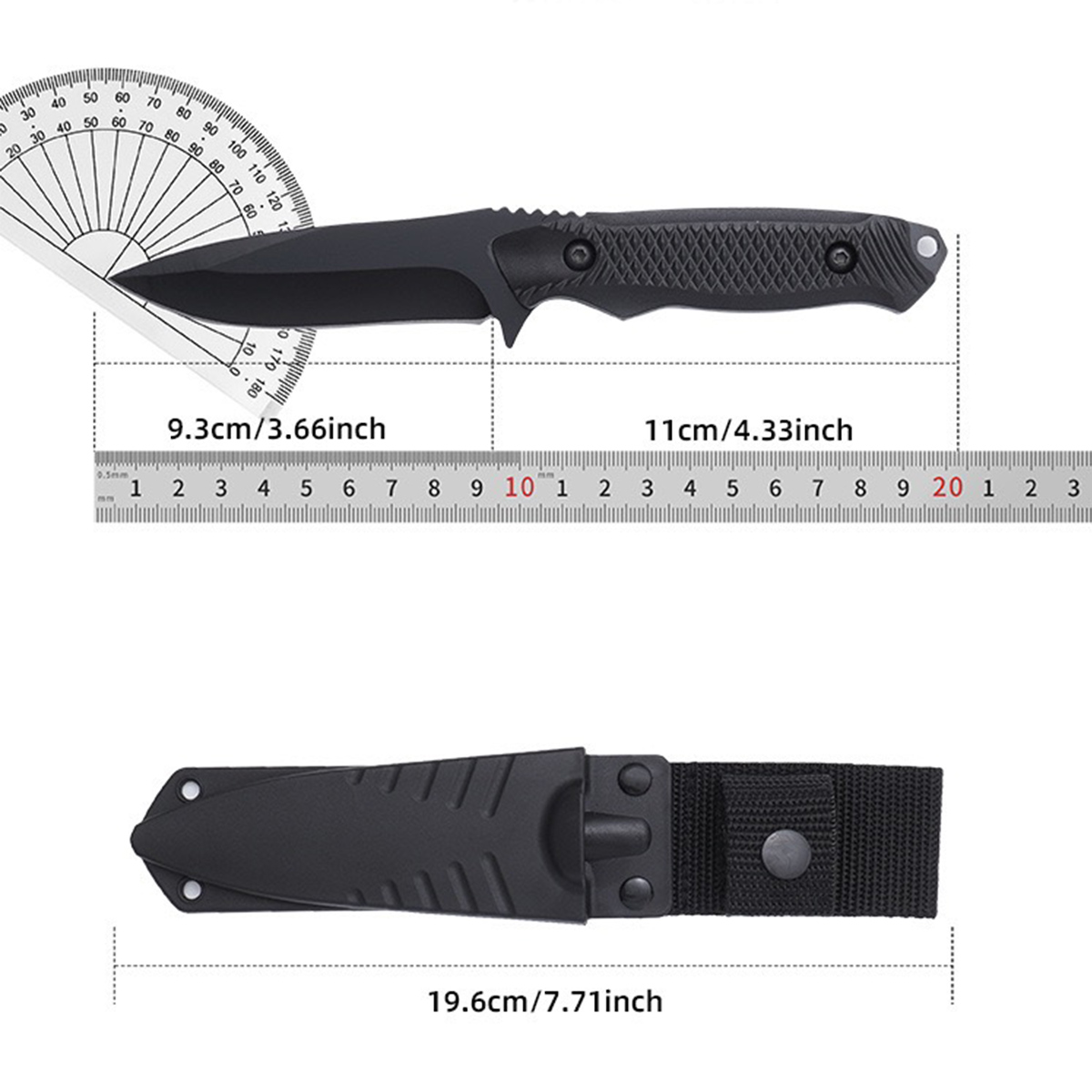 Black Blade Fruit Knife, High- - Commercial Kitchen Knives avis et prix