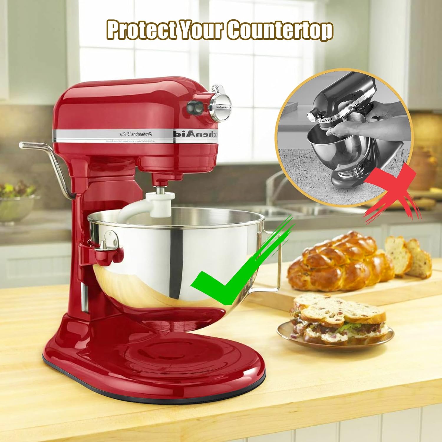Sliding Mat for Kitchenaid Mix - Commercial Kitchenaid avis et prix
