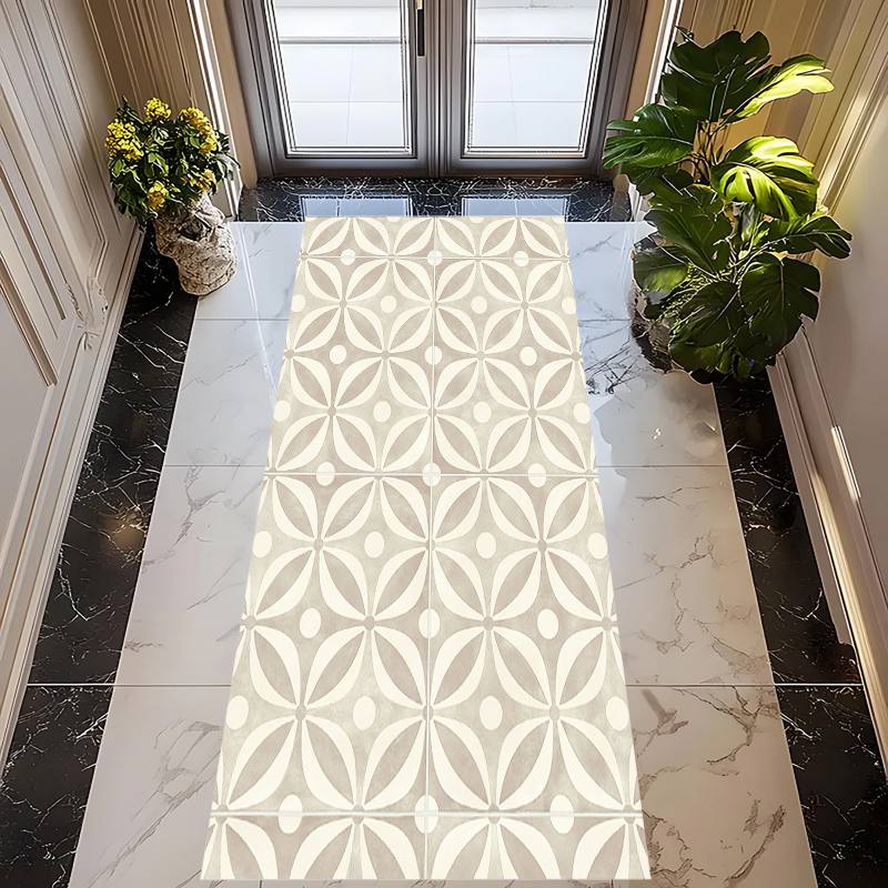 Vintage Green Geometric Tile P - Commercial Kitchen Tile Flooring avis et prix
