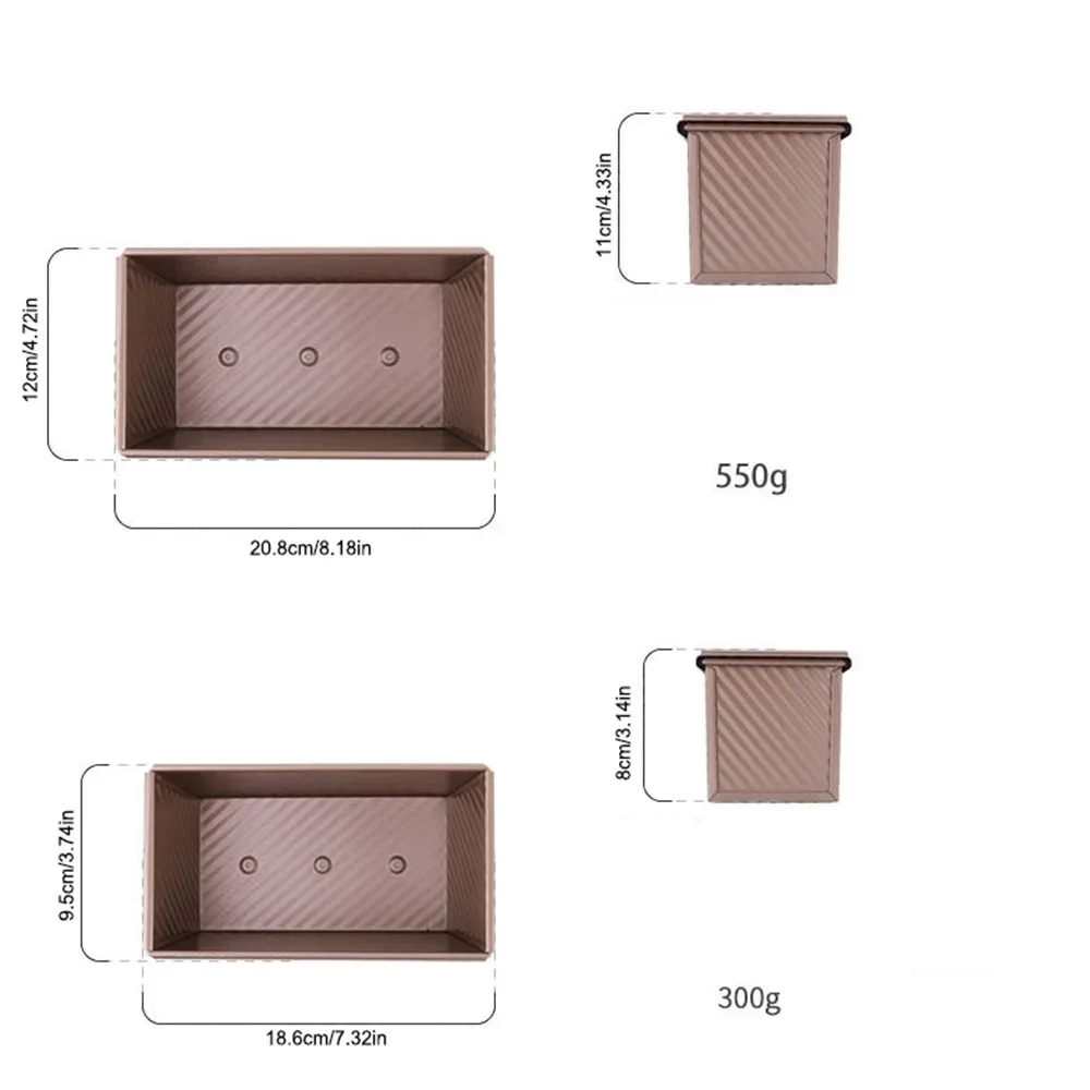 1Pcs Non-Stick Loaf Pan with L - Rotary Bakery Oven avis et prix