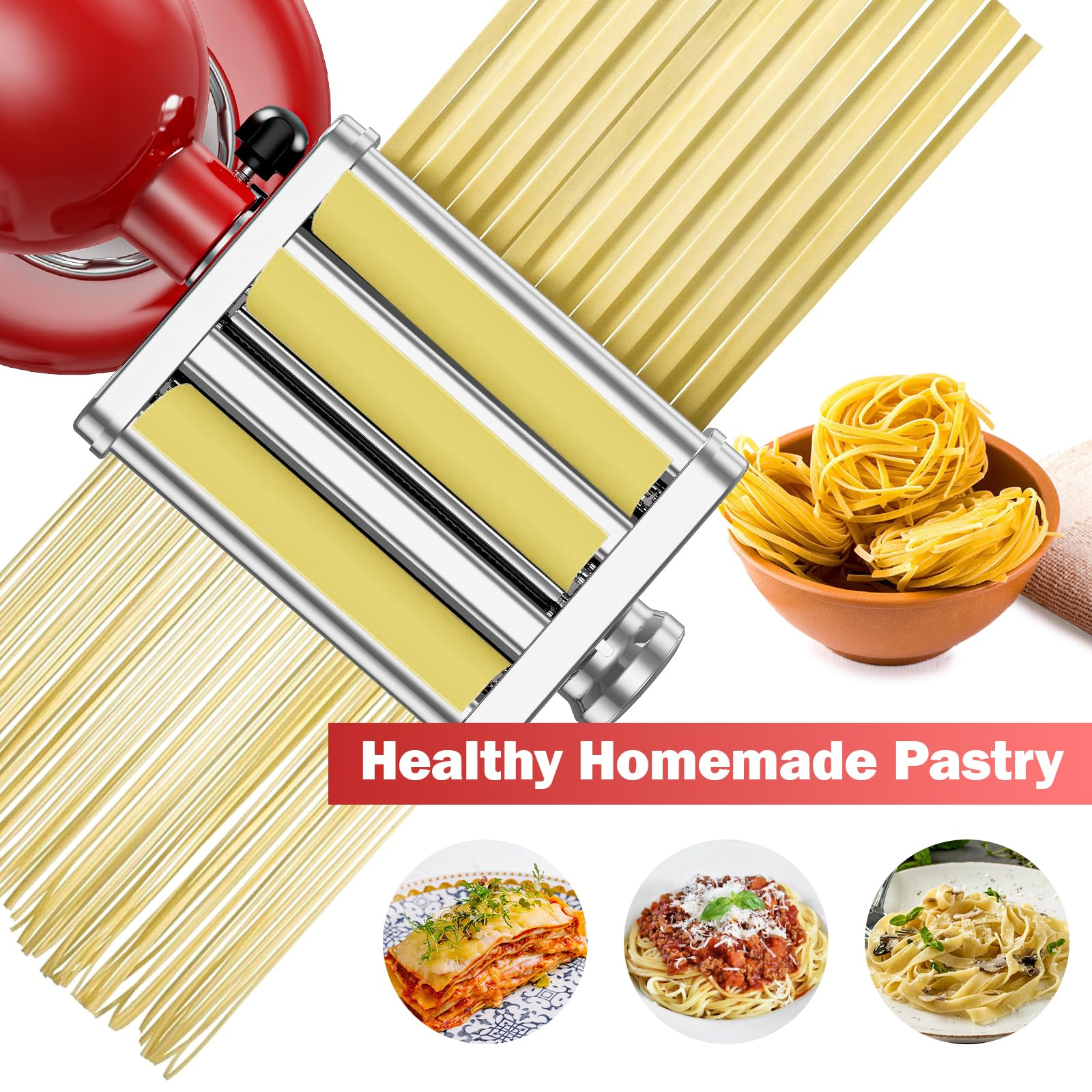 Gvode 3 in 1 Pasta Attachment  - Commercial Kitchenaid avis et prix