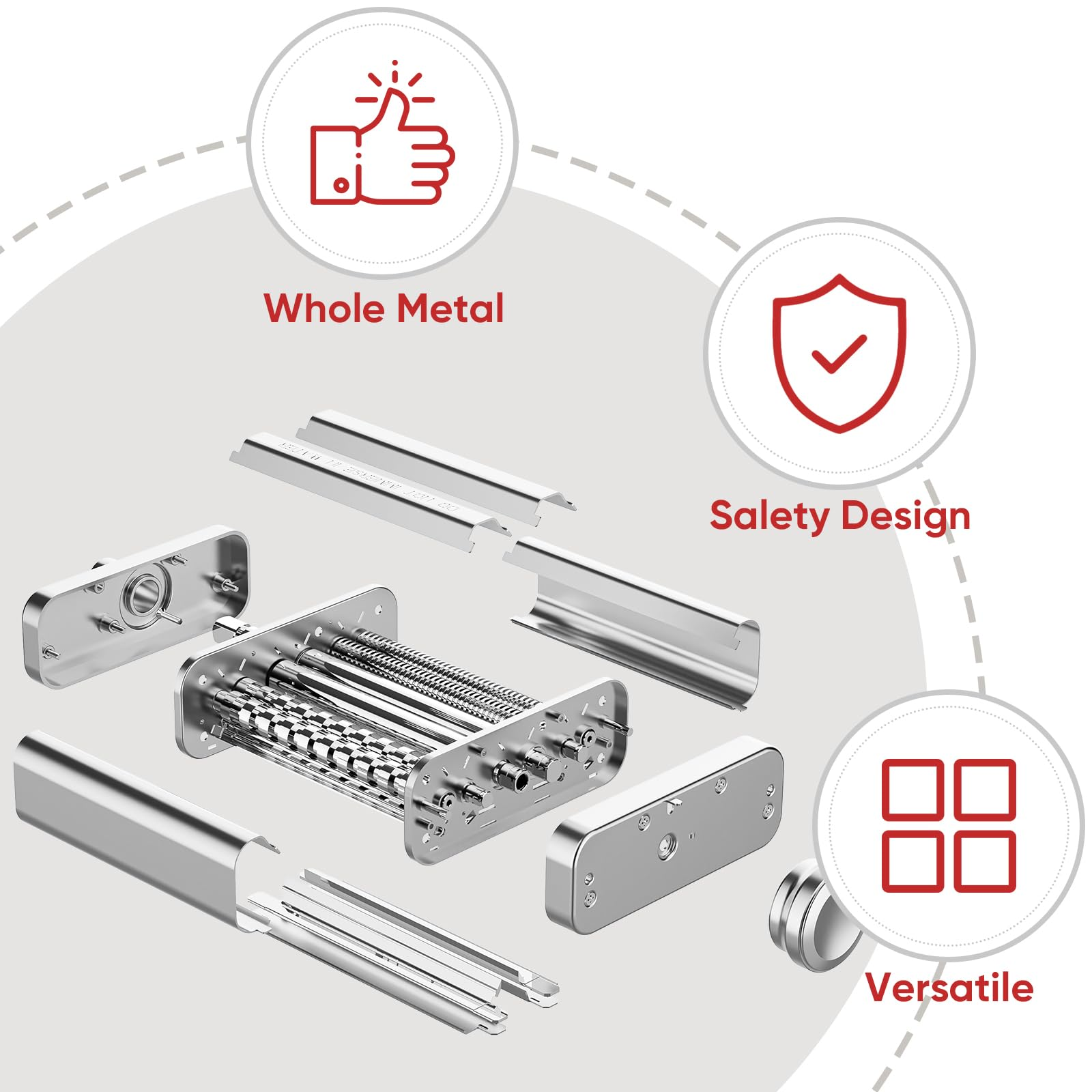 Gvode 3 in 1 Pasta Attachment  - Commercial Kitchenaid avis et prix